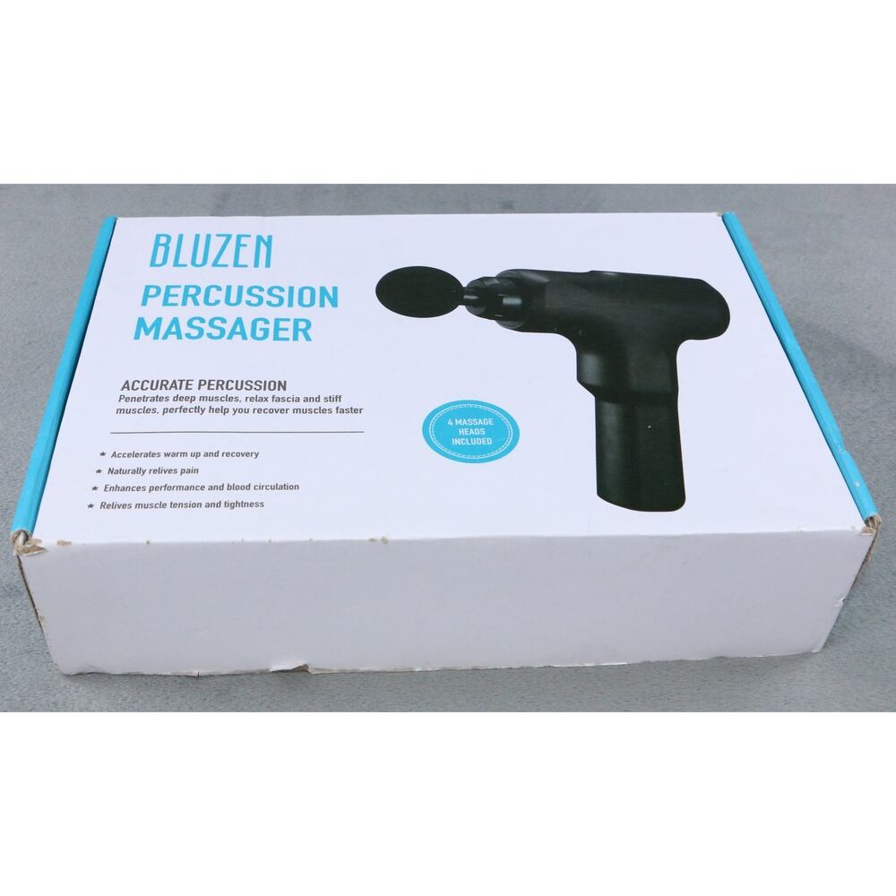 Bluzen Percussion Massage Gun Accessories Only 4 Attachments Charger